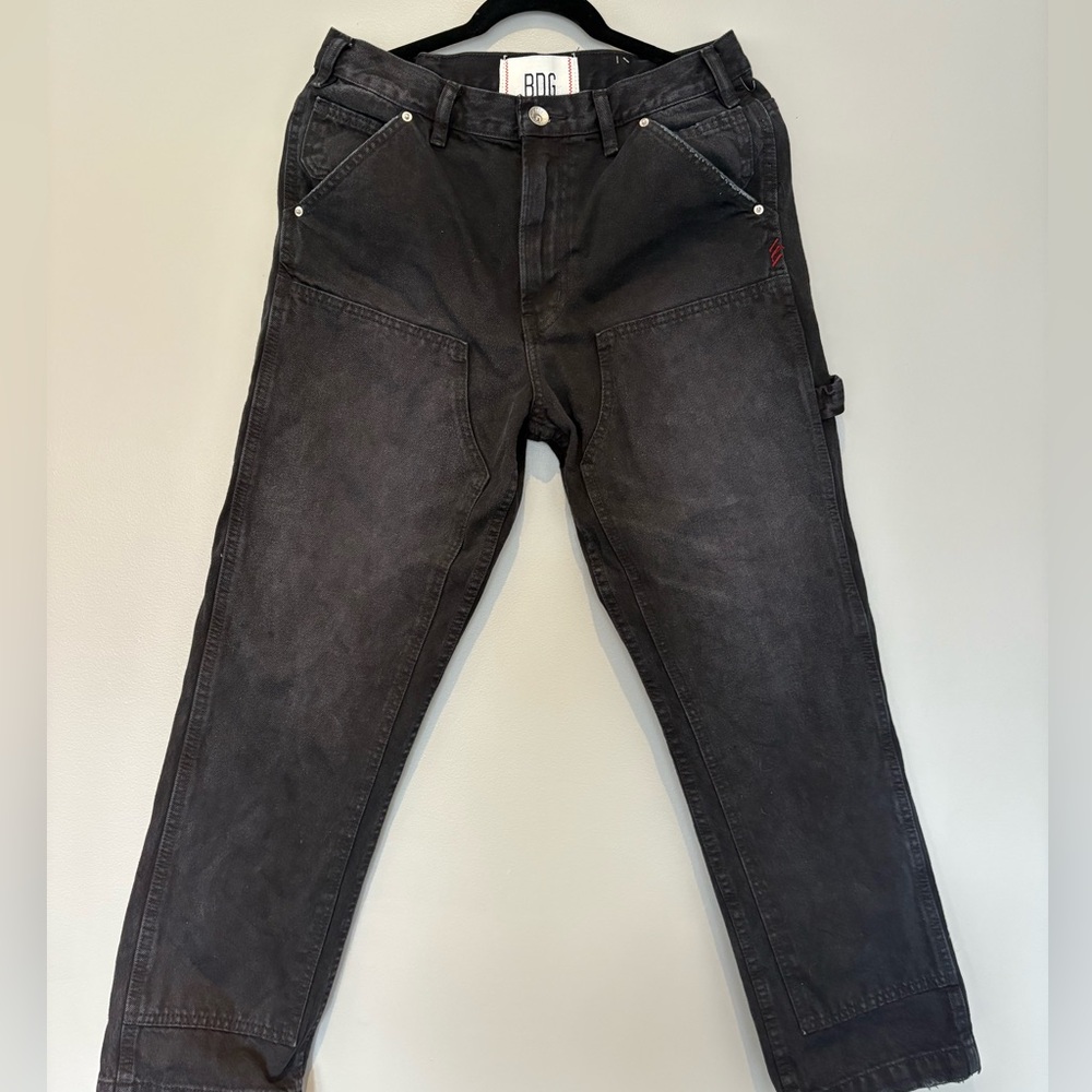 Urban Outfitters Dark Gray Straight Jeans